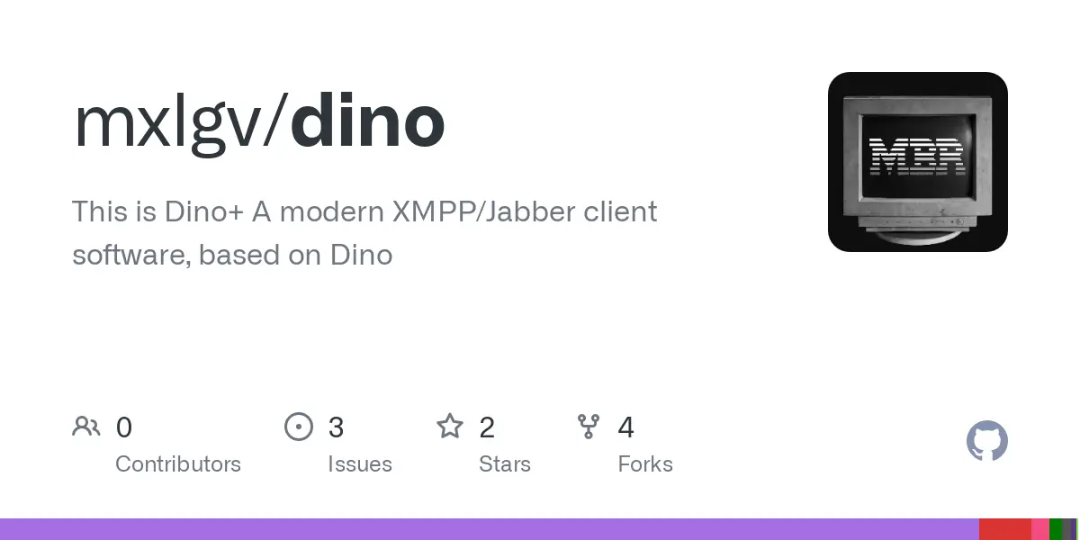 GitHub - mxlgv/dino: This is Dino+ A modern XMPP/Jabber client software, based on Dino