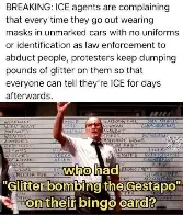 Glitterati strike again!