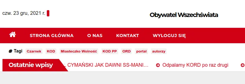 Spieprzyli mi Veturilo! - Obywatel Wszechświata