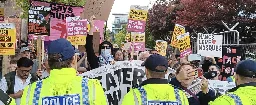 Live reports from anti-fascist protests around the UK