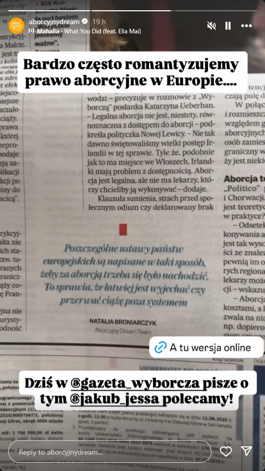 zdjęcie artykułu
komentarz ADT: Bardzo często romantyzujemy prawo aborcyjne w europie