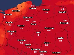 Padł rekord ciepła w Polsce. IMGW podało szczegóły