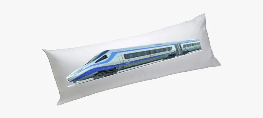 a mockup of pendolino train dakimura