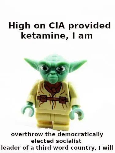 Who the fuck let the CIA out of their cages again