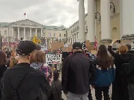 Odbyła się demonstracja - "Osiedle przyjaźń zostaje"