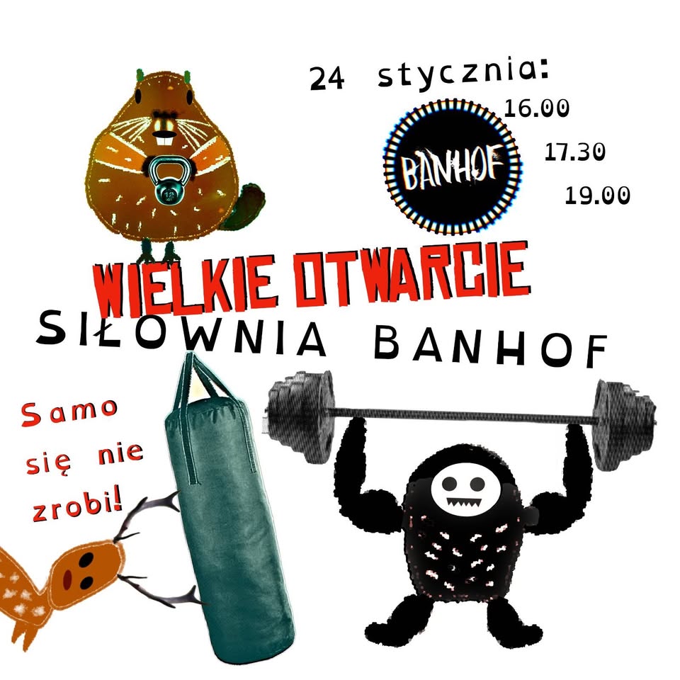 Wielkie Otwarcie Siłowni na Banhof