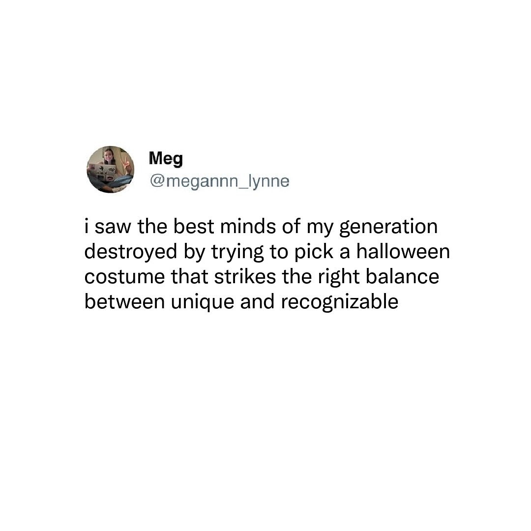We really don't