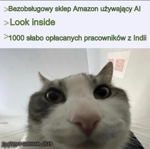 Bezobsługowy sklep Amazon używający AI