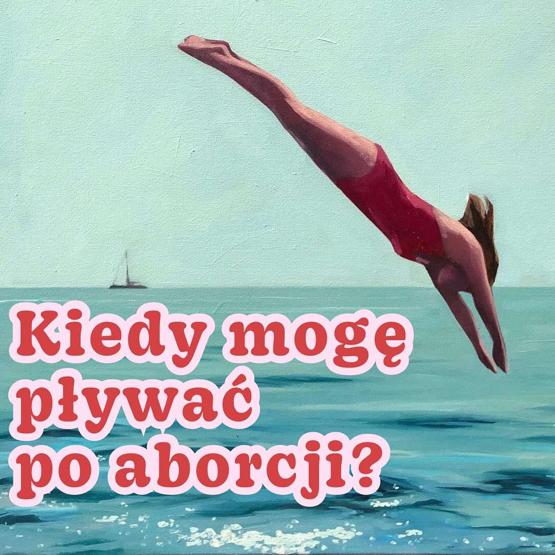 
Kiedy moge
pływać
po aborcji?
