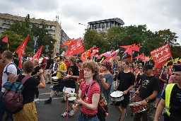 Protest przeciwko programowi „Kredyt 0%”