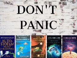 Dzień ręcznika. Zawsze dwa tygodnie po dniu, w którym umarł Douglas Adams