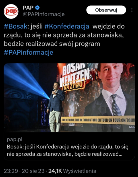 A wy lewaki paskudne już myśleliście że oni się sprzedadzą żeby dostać się do koryta. Otóż nie. Jeśli wejdą w koalicje, to nie za darmo