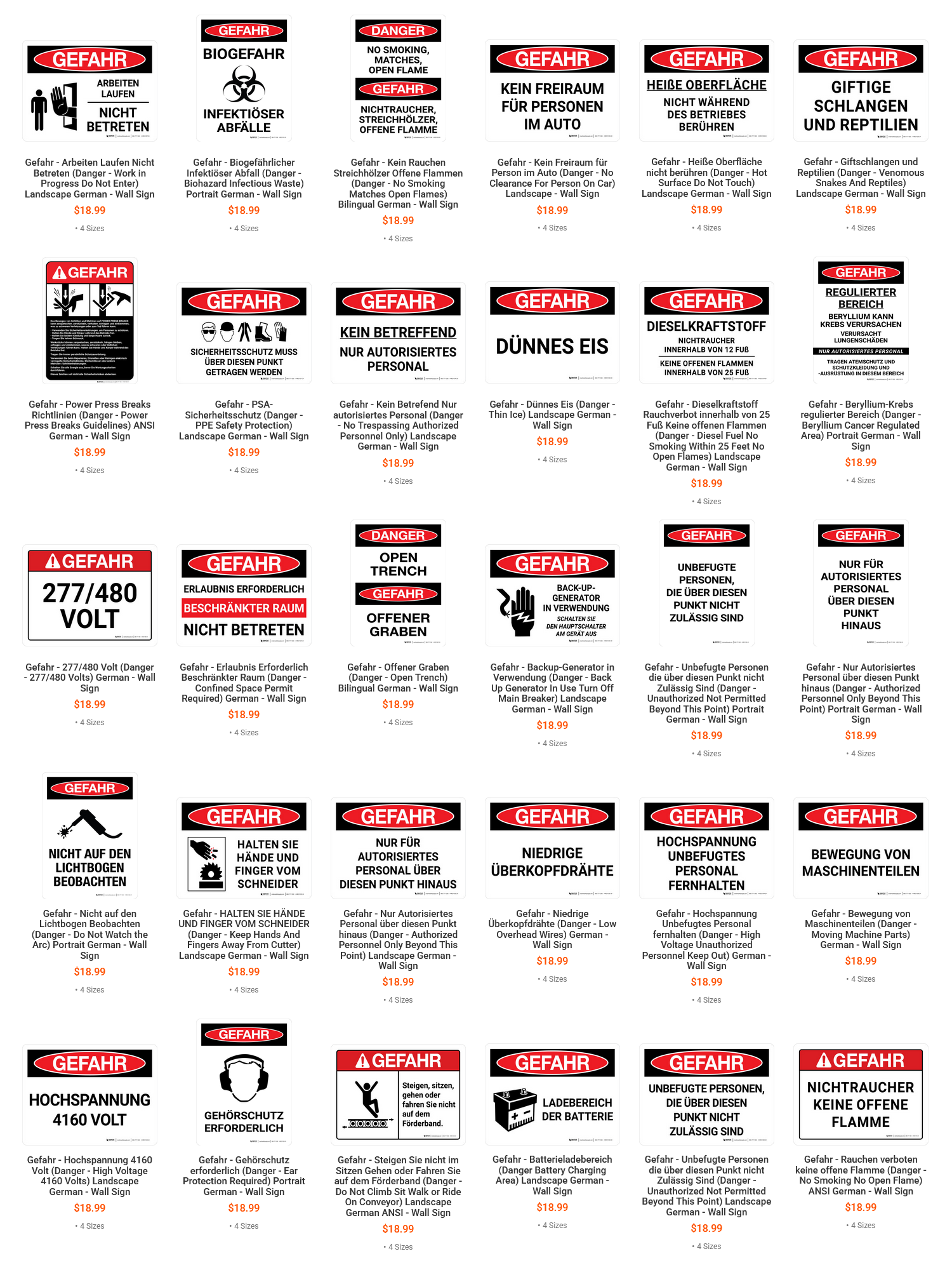 Scheiß Warnschilder. Überschreibung siehe Pfosten-Text