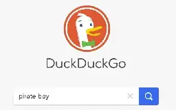 DuckDuckGo 'Restores' Pirate Sites and Points to Bing as Culprit * TorrentFreak