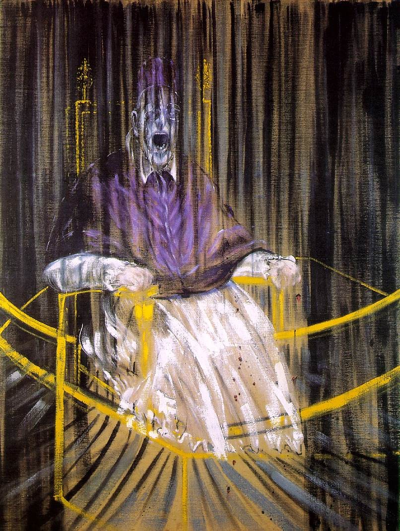 Study after Velázquez's Portrait of Pope Innocent X - Francis Bacon (1953)