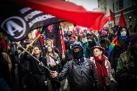 Antifascist street party - Warsaw 11.11.23 [photos]