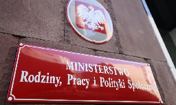 Incydent w gmachu Ministerstwa Rodziny, Pracy i Polityki Społecznej.