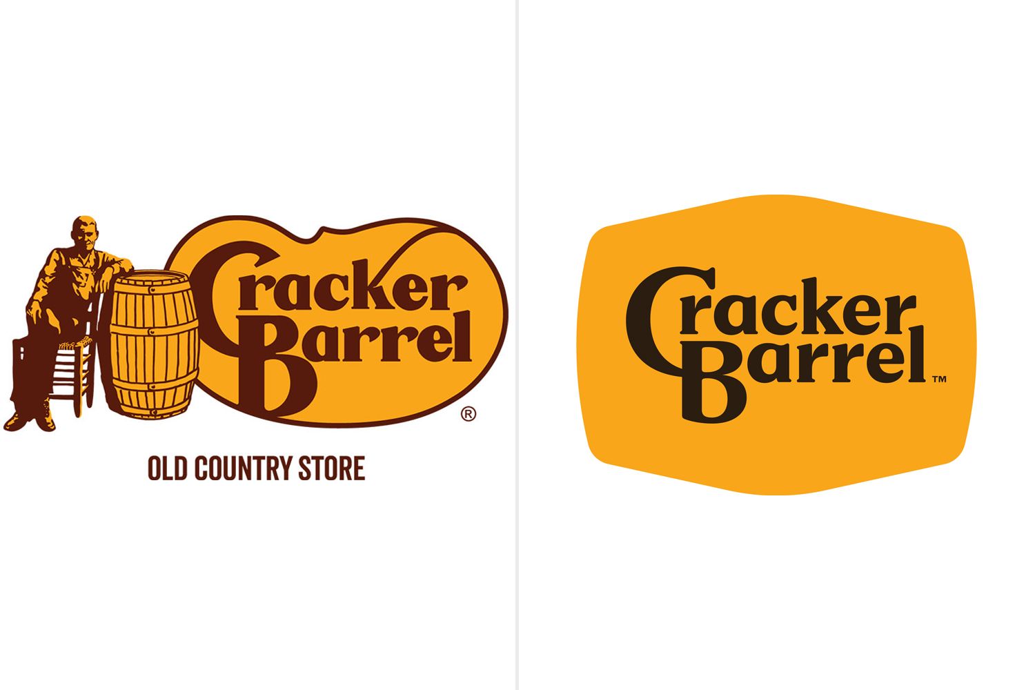 Cracker Barrel Remodel - Old vs New