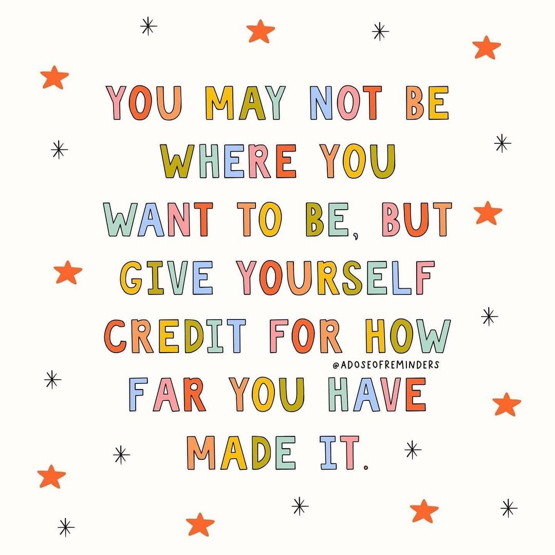 You deserve that credit