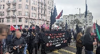 Anarchists joined the November 11 antifascist march in Warsaw - Pramen