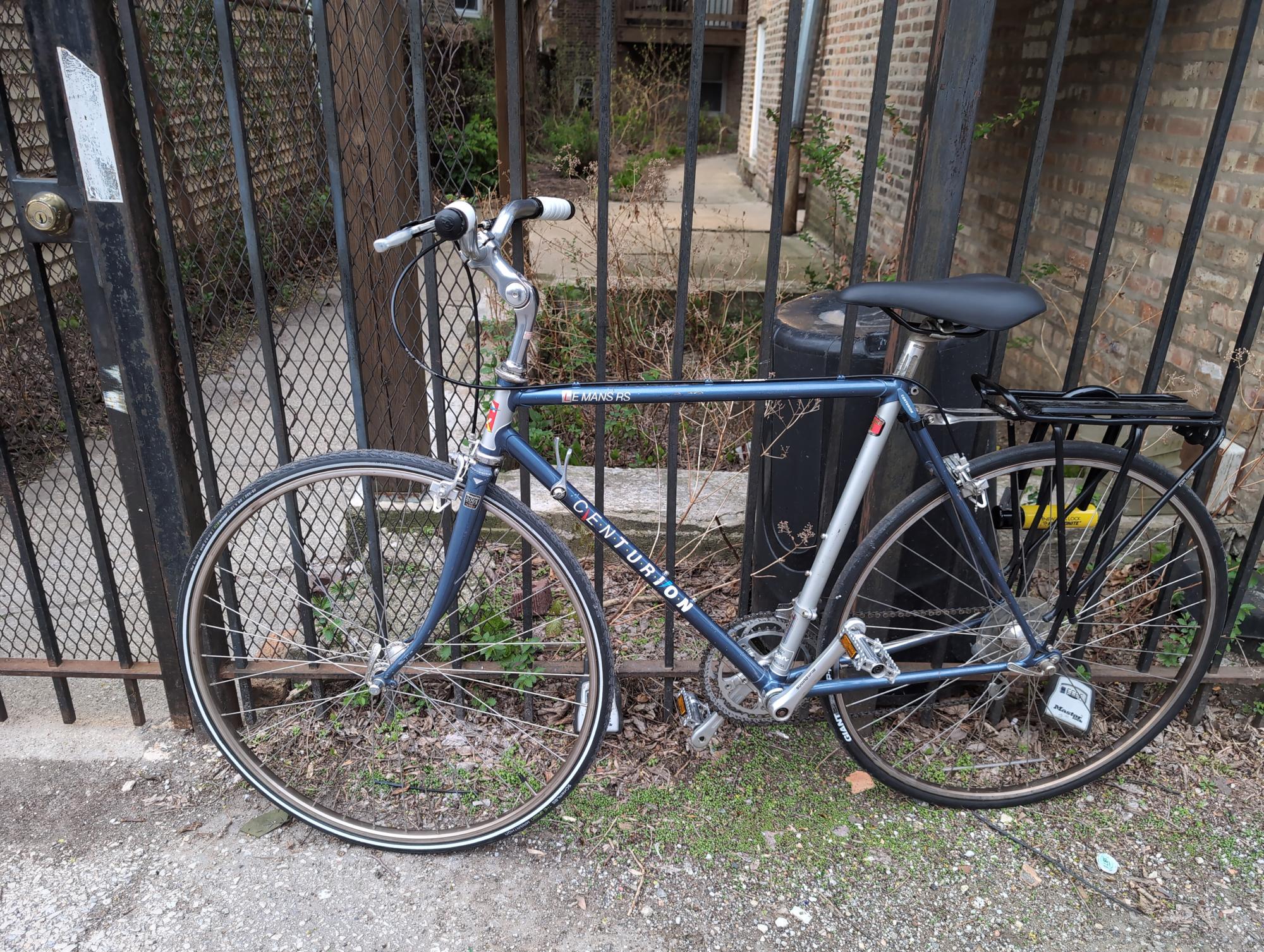 Centurion LeMans RS bicycle with adjustable stem & swept back handlebar