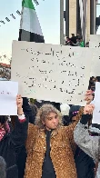 Сирия - это женщина. Демонстрация солидарности в борьбе с империализмом и фундаментализмом в Варшаве, 18 января 14:00