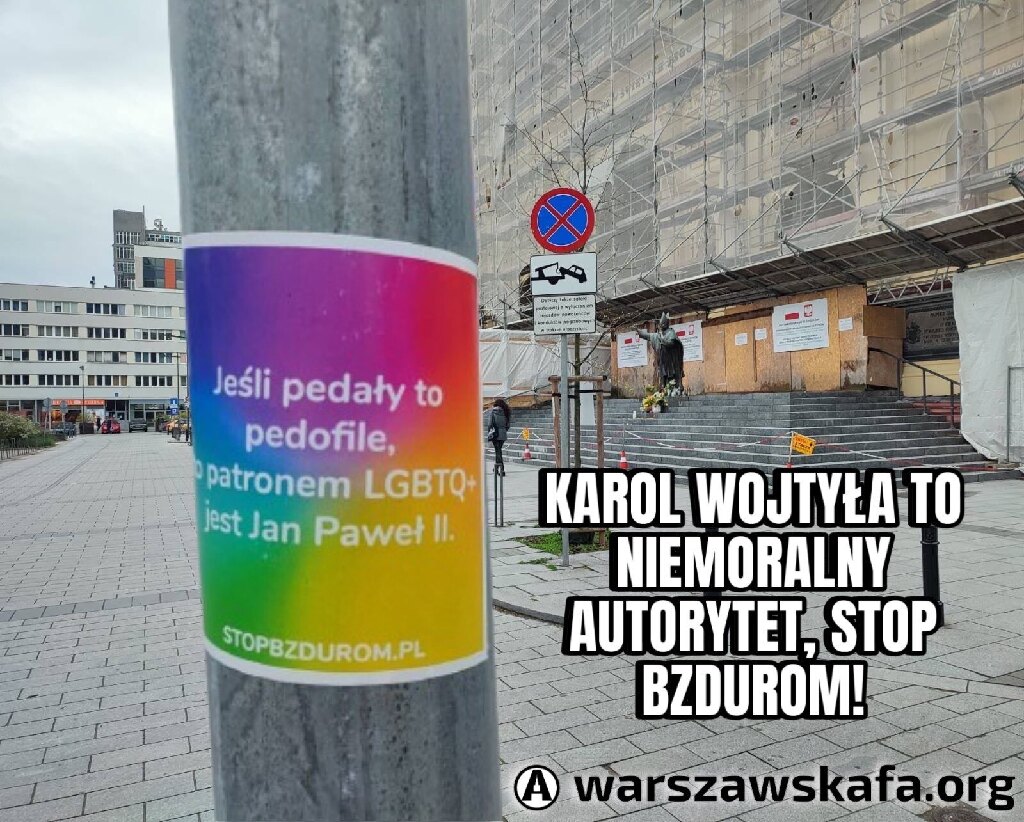 Wojtyła to autorytet niemoralny, stop bzdurom!